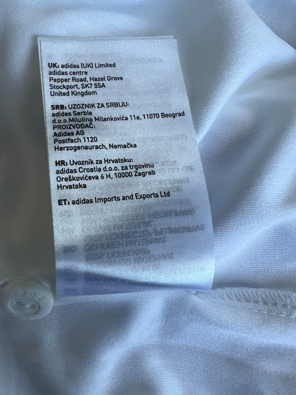 Real Madrid Jersey 22/23 Home Football Soccer Shirt HF0291 Adidas Mens Size S