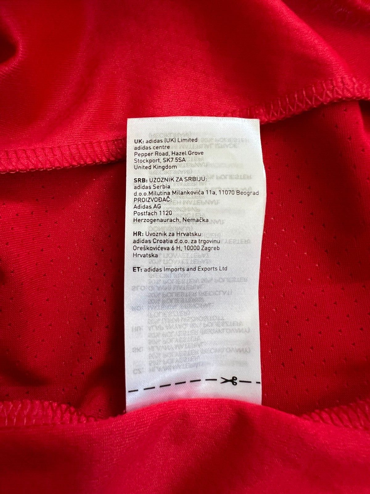 1. FC Union Berlin Jersey 20/21 Home Football Soccer Shirt Adidas Mens Size S