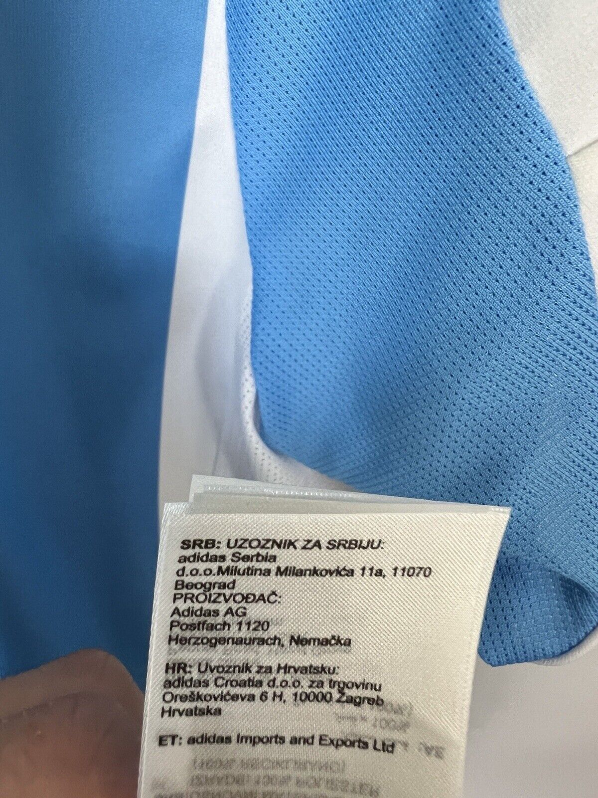 Messi Argentina Jersey 2024 Home Soccer Shirt IP8409 Adidas Mens Size XL