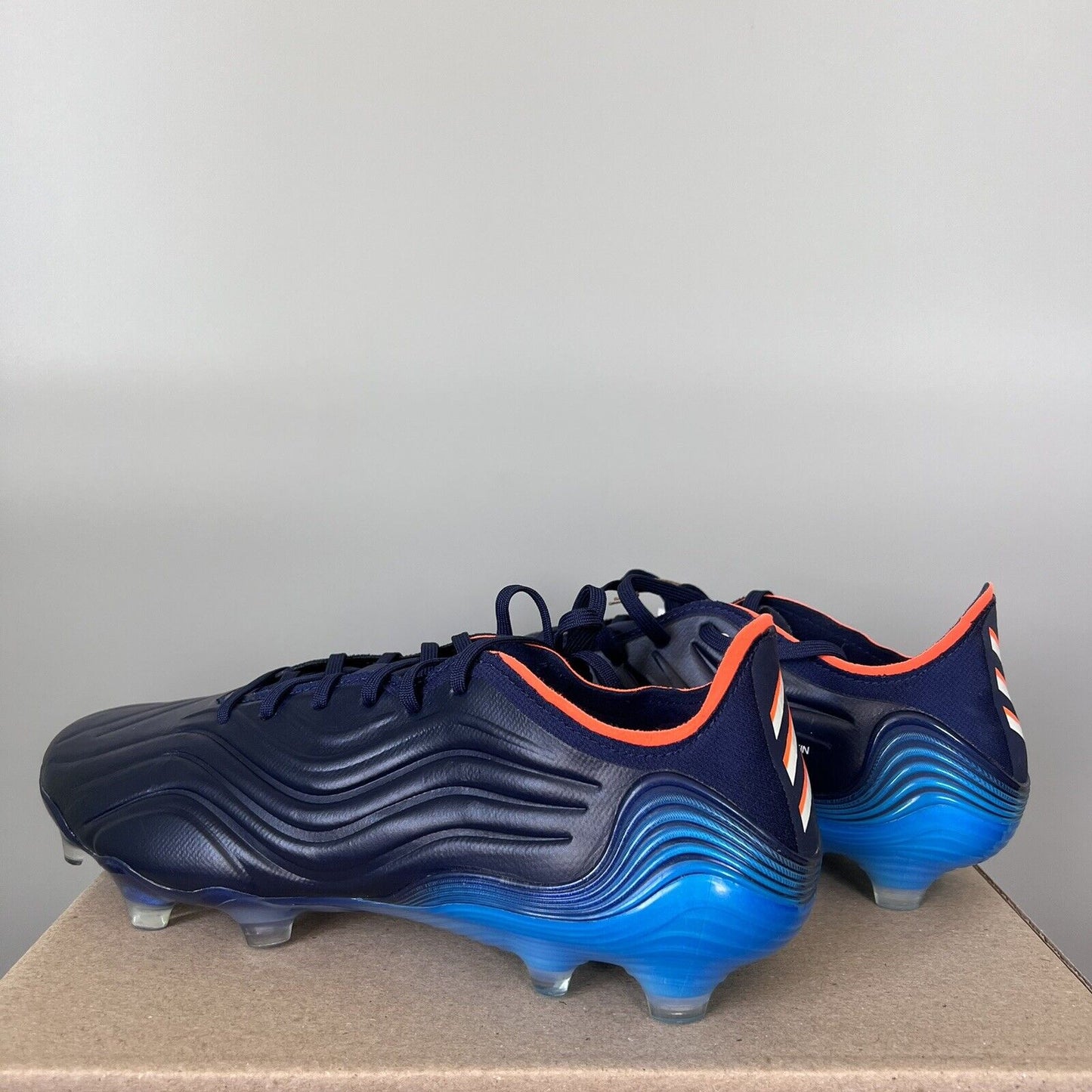 Adidas Copa Sense.1 FG Navy Mens Cleats Football Soccer Boots GW4943 Size 11.5