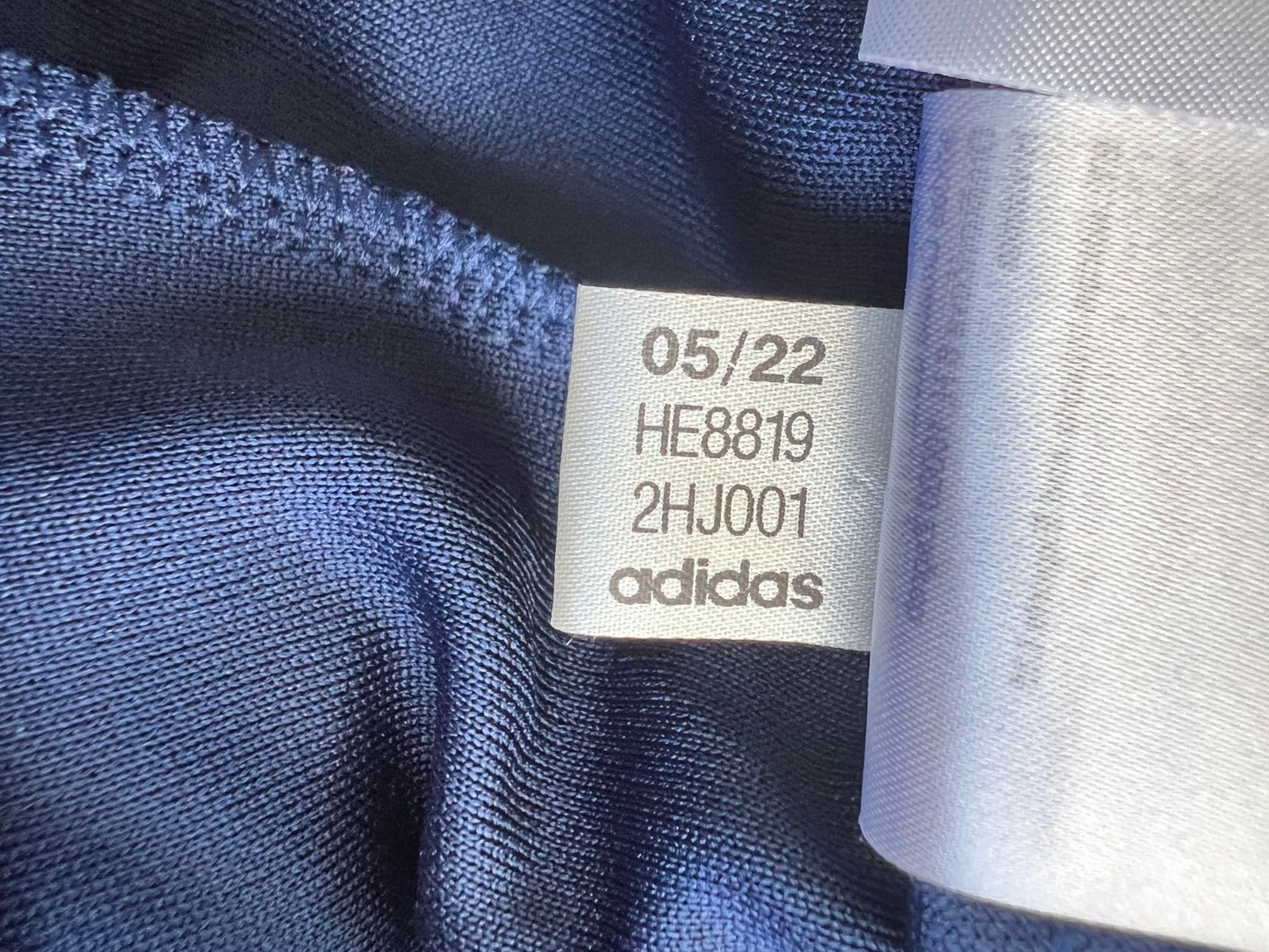 Spain Travel Pants 22/23 Blue Football Soccer Adidas HE8819 Mens Size S