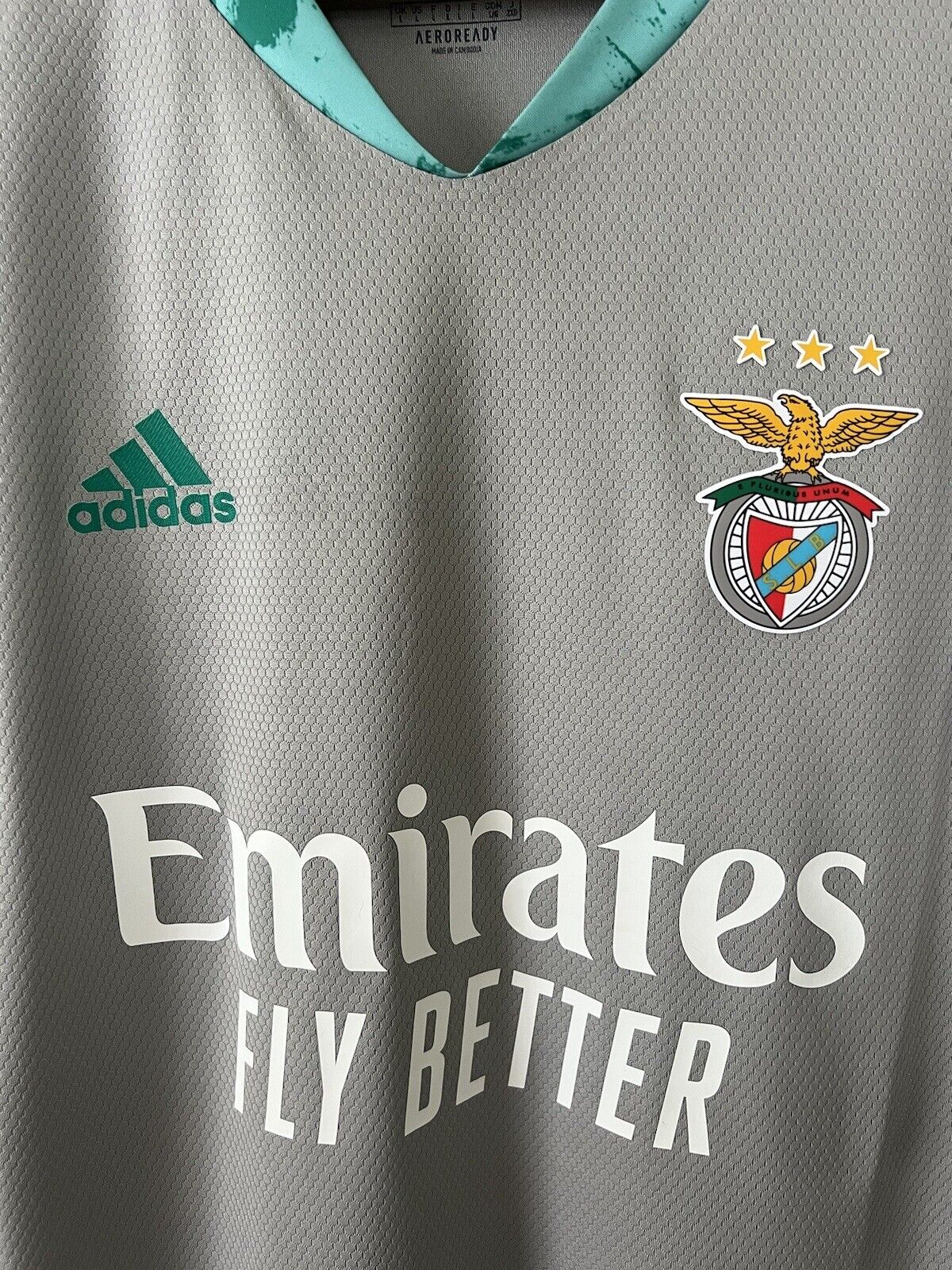 Benfica Jersey 2020/21 Goalkeeper Large Mens Soccer Football Shirt Adidas