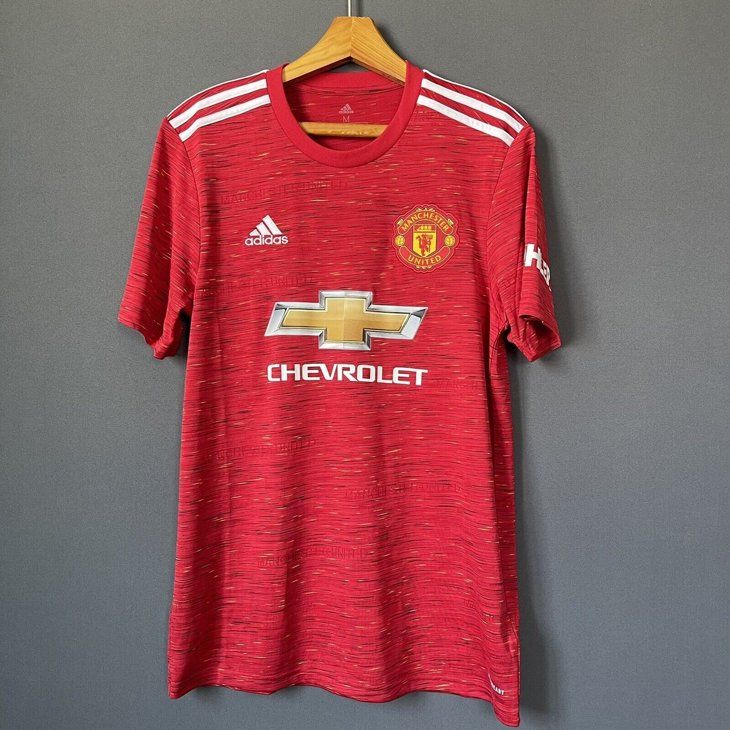 [GC7958] Manchester United Jersey 2020/21 Home Medium Football Shirt Adidas