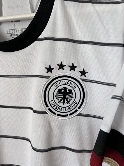 Germany Jersey Home Soccer Football Shirt Adidas DFB EH6105 Mens Size L
