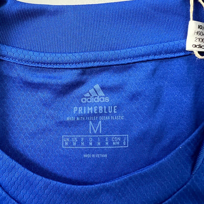 Leinster Jersey Rugby Performance Blue Shirt H60463 Adidas Mens Size M