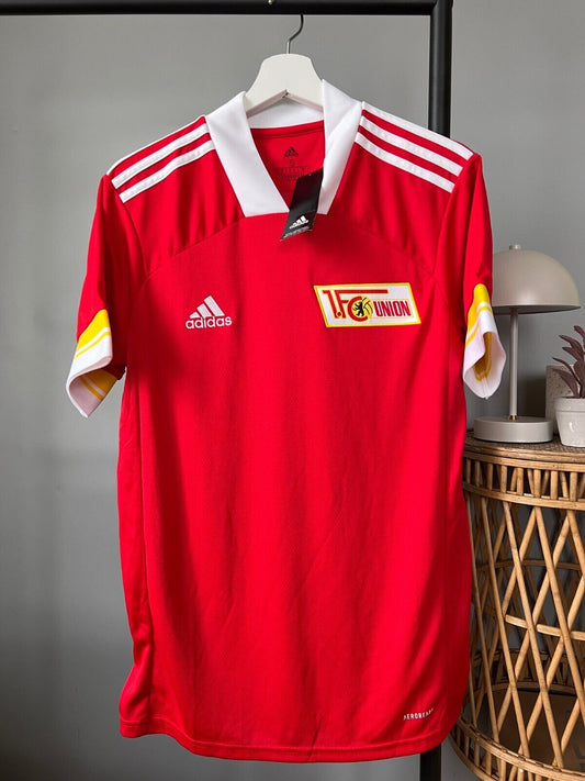 Union Berlin Jersey 20/21 Home Soccer Football Shirt Adidas Mens Size S