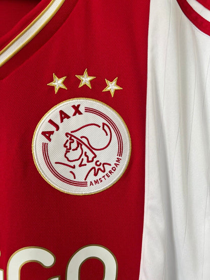 AJAX JERSEY 2022-23 HOME SIZE L MENS FOOTBALL SOCCER SHIRT H58243 ADIDAS