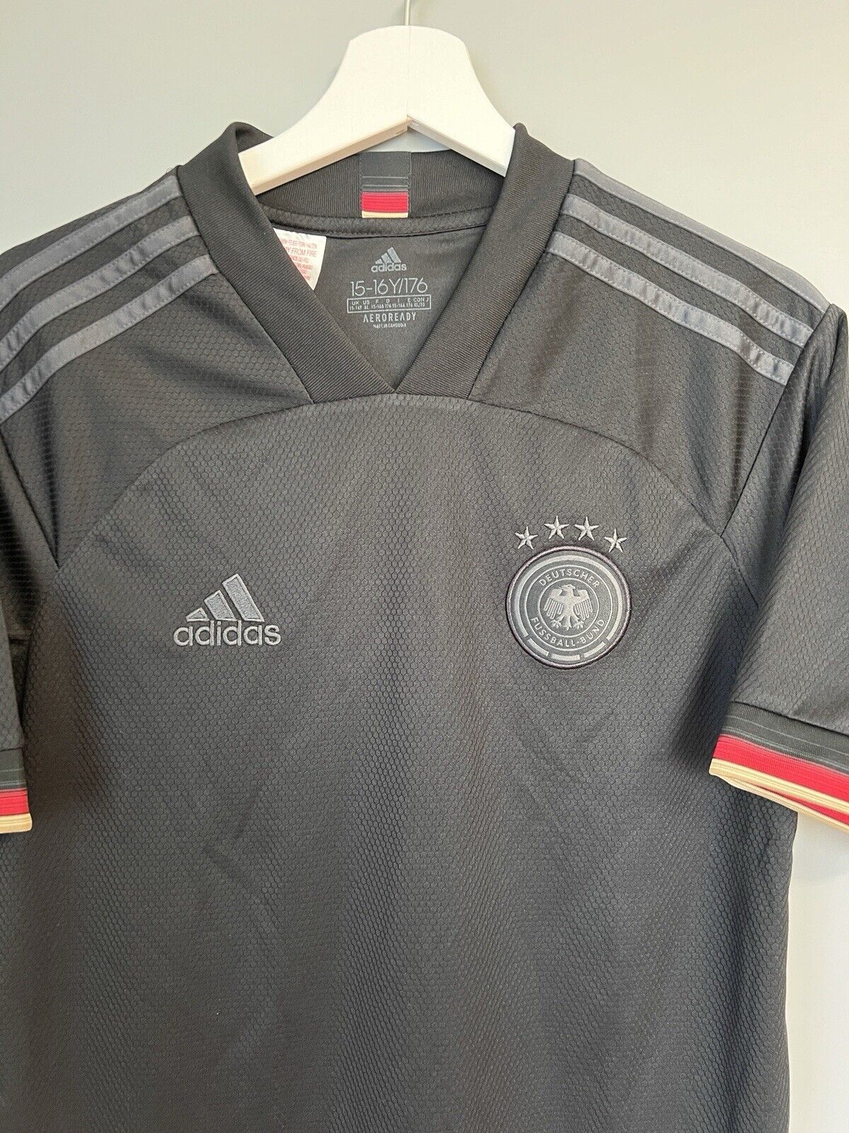 Germany Jersey 2019-21 Away Soccer Football Shirt Adidas EH6114 Boys Size XL