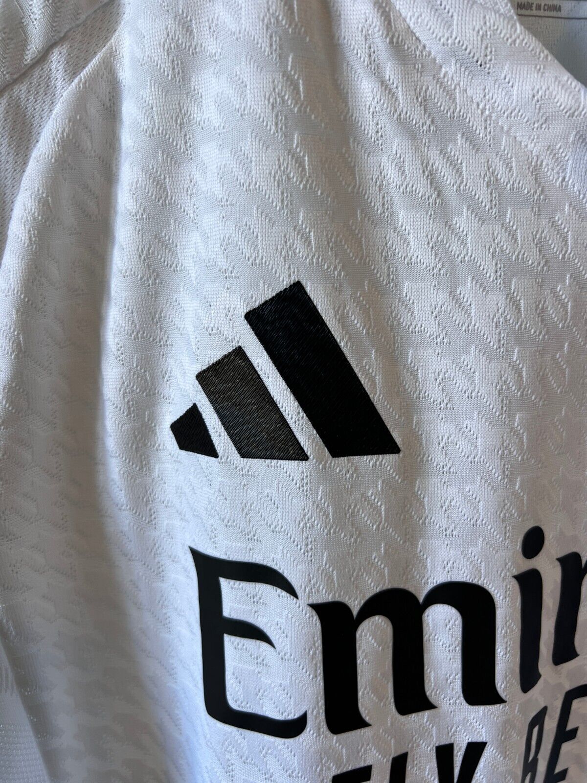 Real Madrid Jersey 24/25 Home Player Issue Soccer Shirt IX8095 Adidas Mens Sz M