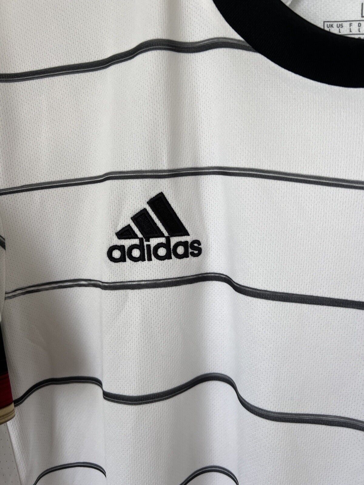 Germany Jersey 2020 Home Soccer Football Shirt Adidas EH6105 Mens Size L