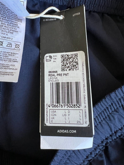 Real Madrid Tiro 23 Presentation Pants Football Soccer Adidas IB0865 Mens Size L