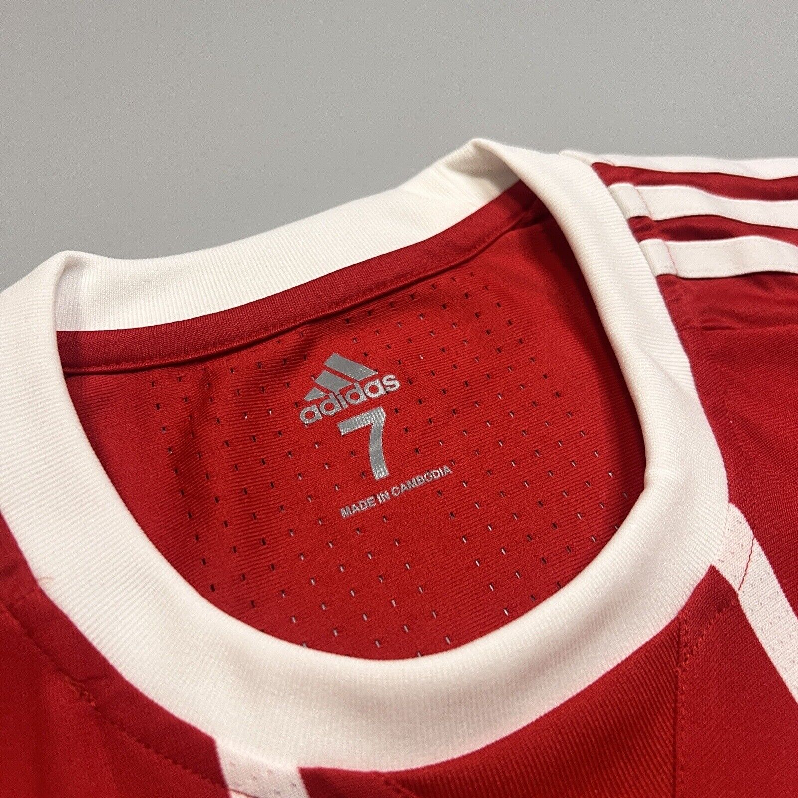 Bayern Munich Jersey 2017/18 Home Match Worn Mens Size 7 Football Shirt Adidas