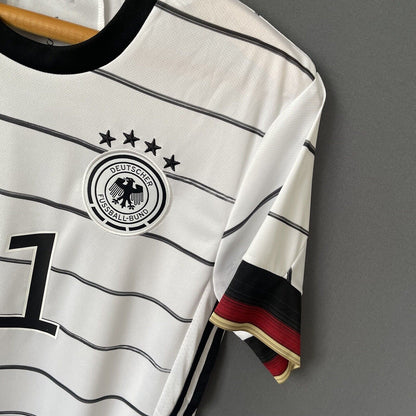 GUNDOGAN GERMANY JERSEY 2021 HOME SMALL MENS FOOTBALL SOCCER SHIRT ADIDAS EH6105