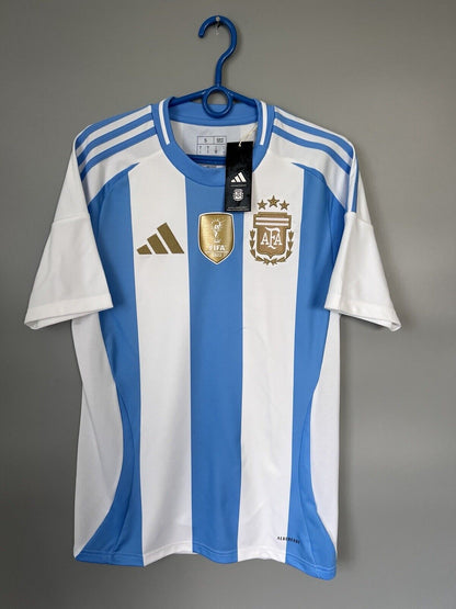 Argentina Jersey 2024 Home Soccer Football Shirt IP8409 Adidas Mens Size S
