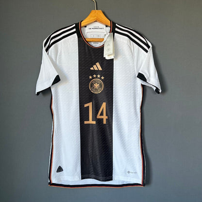 Musiala Germany Jersey 2022 Home Authentic Small Mens Football Shirt Adidas