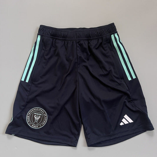 Inter Miami CF Shorts 23/24 Training Mens Soccer Football Zipped pockets Adidas