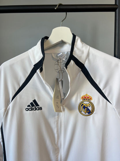 Real Madrid Teamgeist Jacket 2006 x 2021 White Soccer Adidas HA2537 Mens Size M