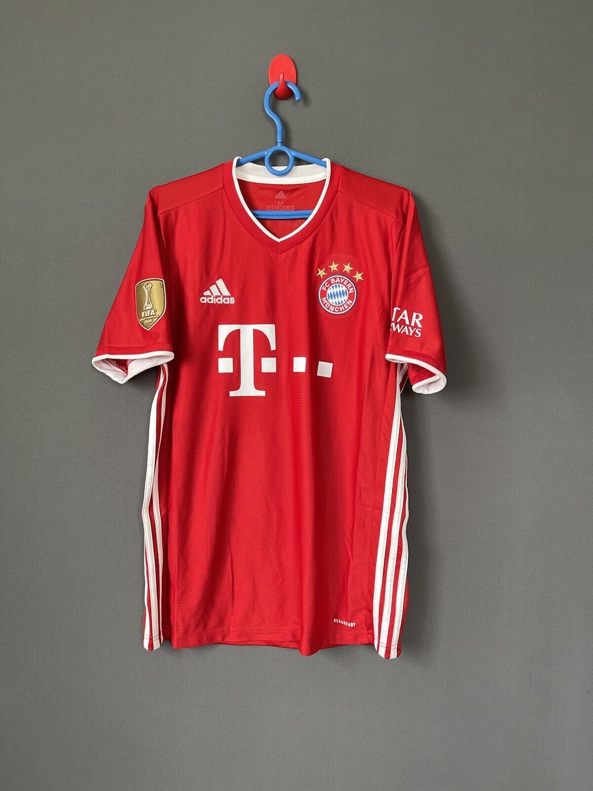 Goretzka Bayern Munich Jersey 2020/21 Size L Mens Football Shirt Adidas FR8358