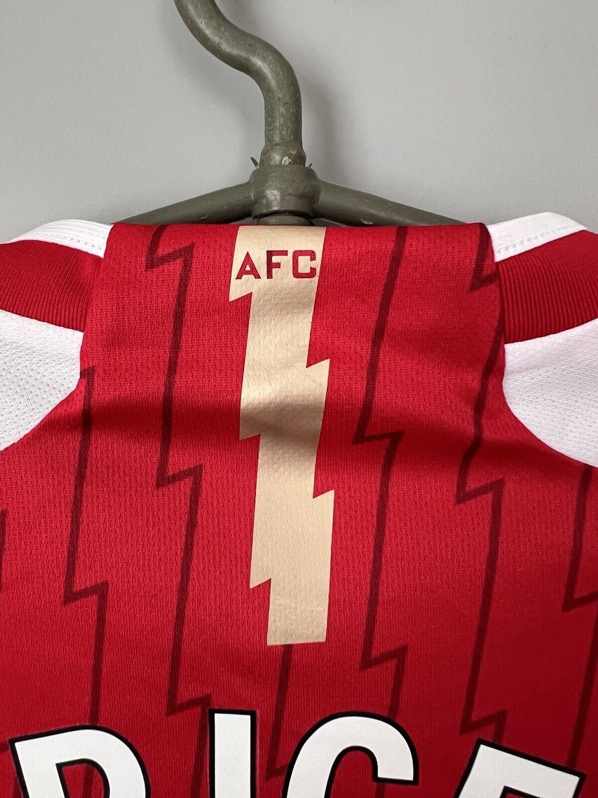 Rice Arsenal Jersey 23/24 Home Soccer Shirt HR6929 Adidas Boys Size XL