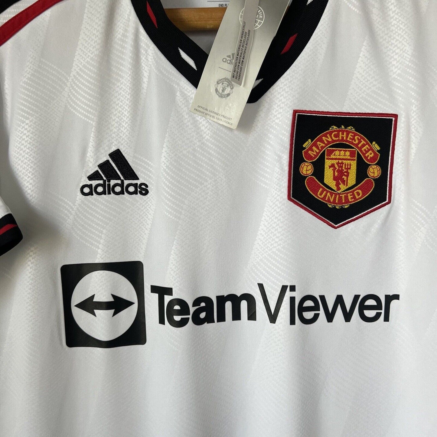 Martial Manchester United Jersey 22/23 Away Adidas H13880 Football Shirt Small