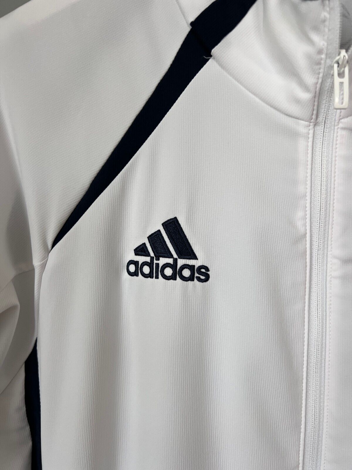 Real Madrid Teamgeist Jacket 2006 x 2021 White Soccer Adidas HA2537 Mens Size M