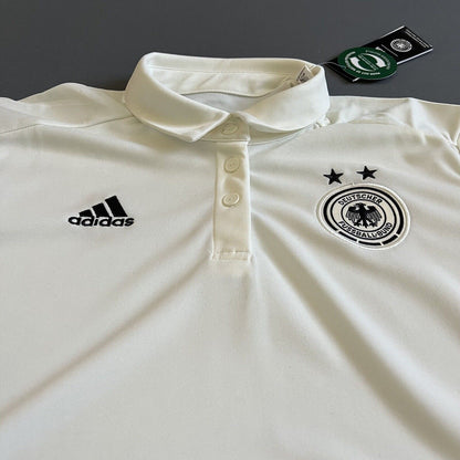 Germany Jersey Training Polo Women Football Soccer Shirt Size M  Adidas BNWT