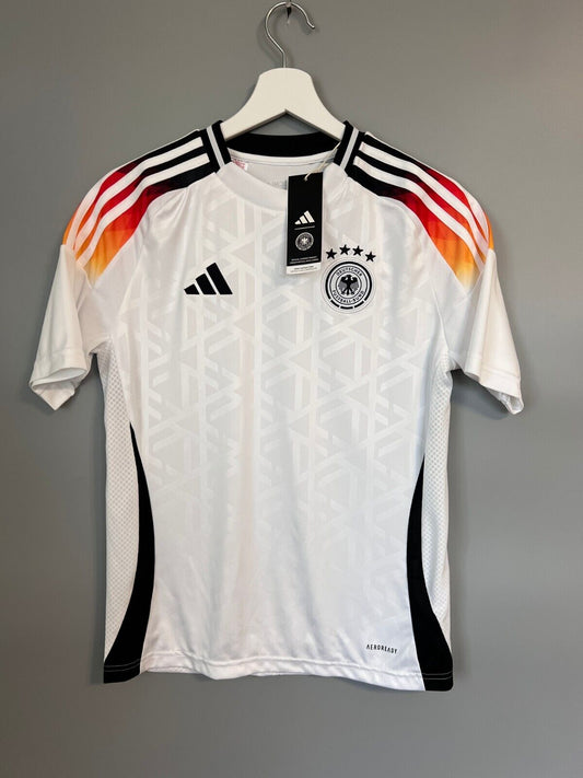 Germany Jersey 2024 Home Soccer Football Adidas DFB IP6130 Boys Size L