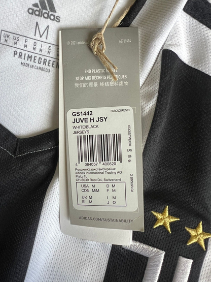 Juventus Jersey 21/22 Home Soccer Football Shirt GS1442 Adidas Mens Size M