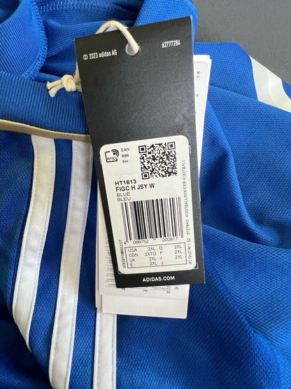 Italy Jersey Team 2023 Home Womens Soccer Football Shirt Adidas HT1613 Size 2XL