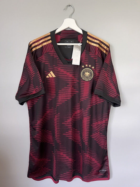 Germany Jersey 2023 Away Football Soccer Shirt HJ9604 Adidas Mens Size XXL