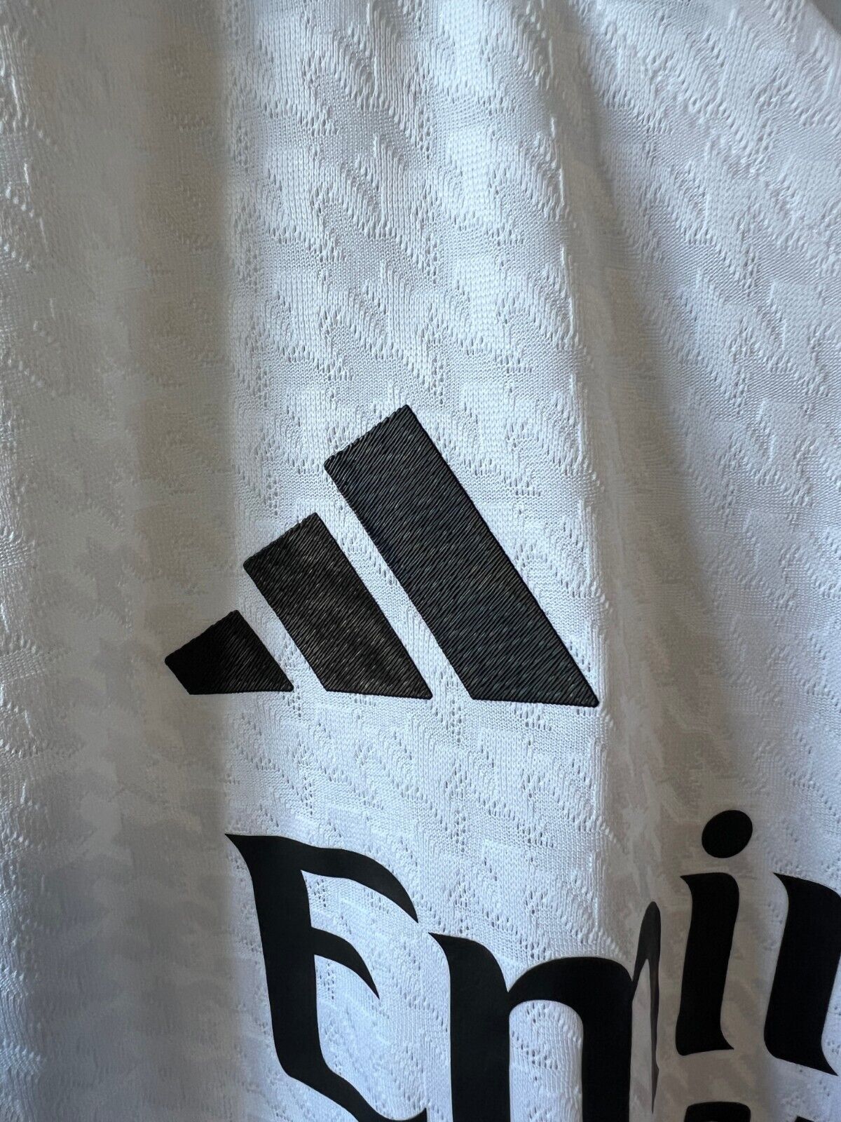 Real Madrid Jersey 24/25 Home Player Issue Soccer Shirt IX8095 Adidas Mens Sz M