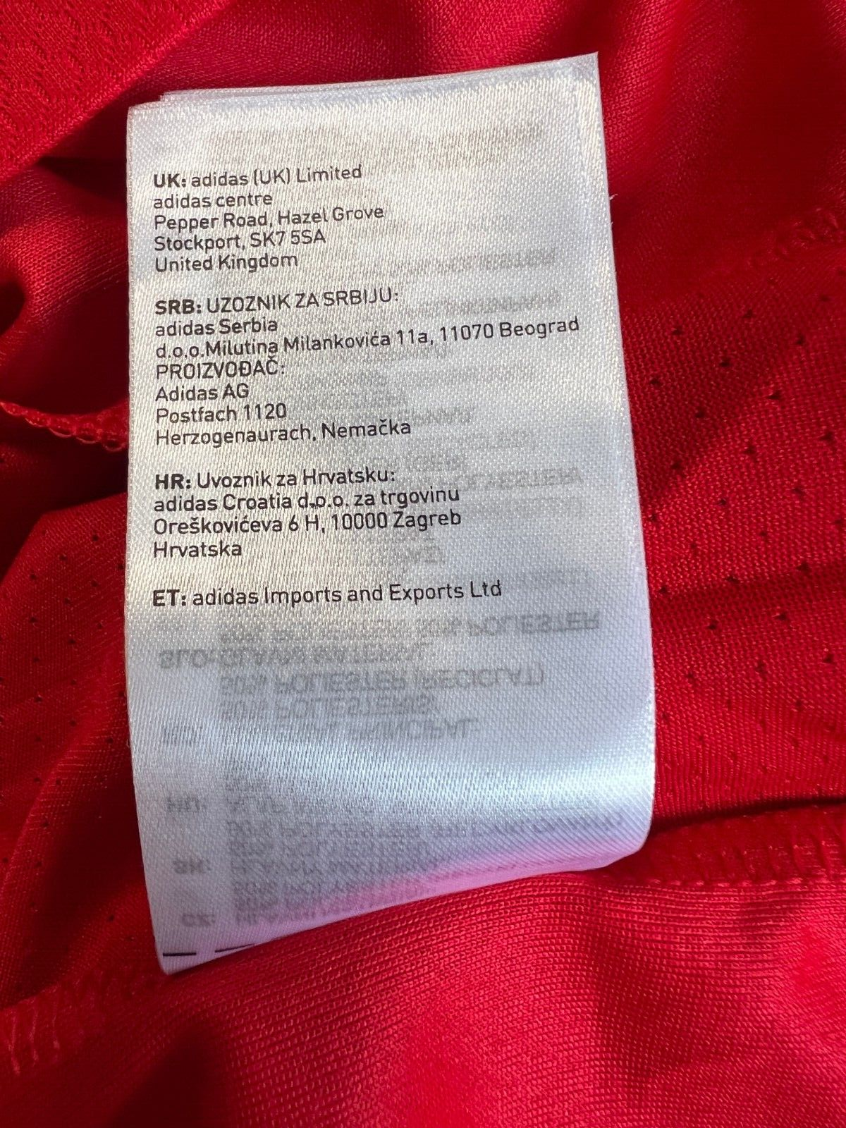 1. FC Union Berlin Jersey 20/21 Home Soccer Football Shirt Adidas Mens Size M