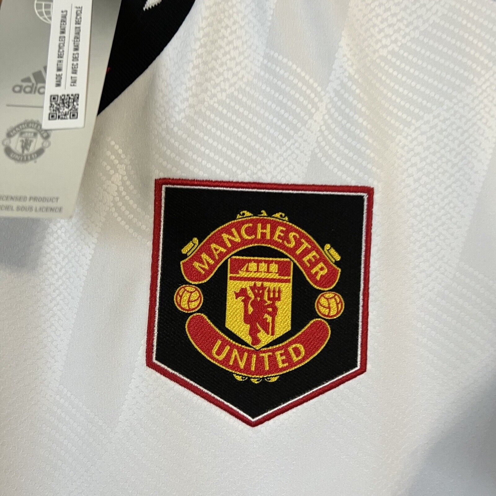 Elanga Manchester United Jersey 2022/23 Away Adidas H13880 Football Shirt Small