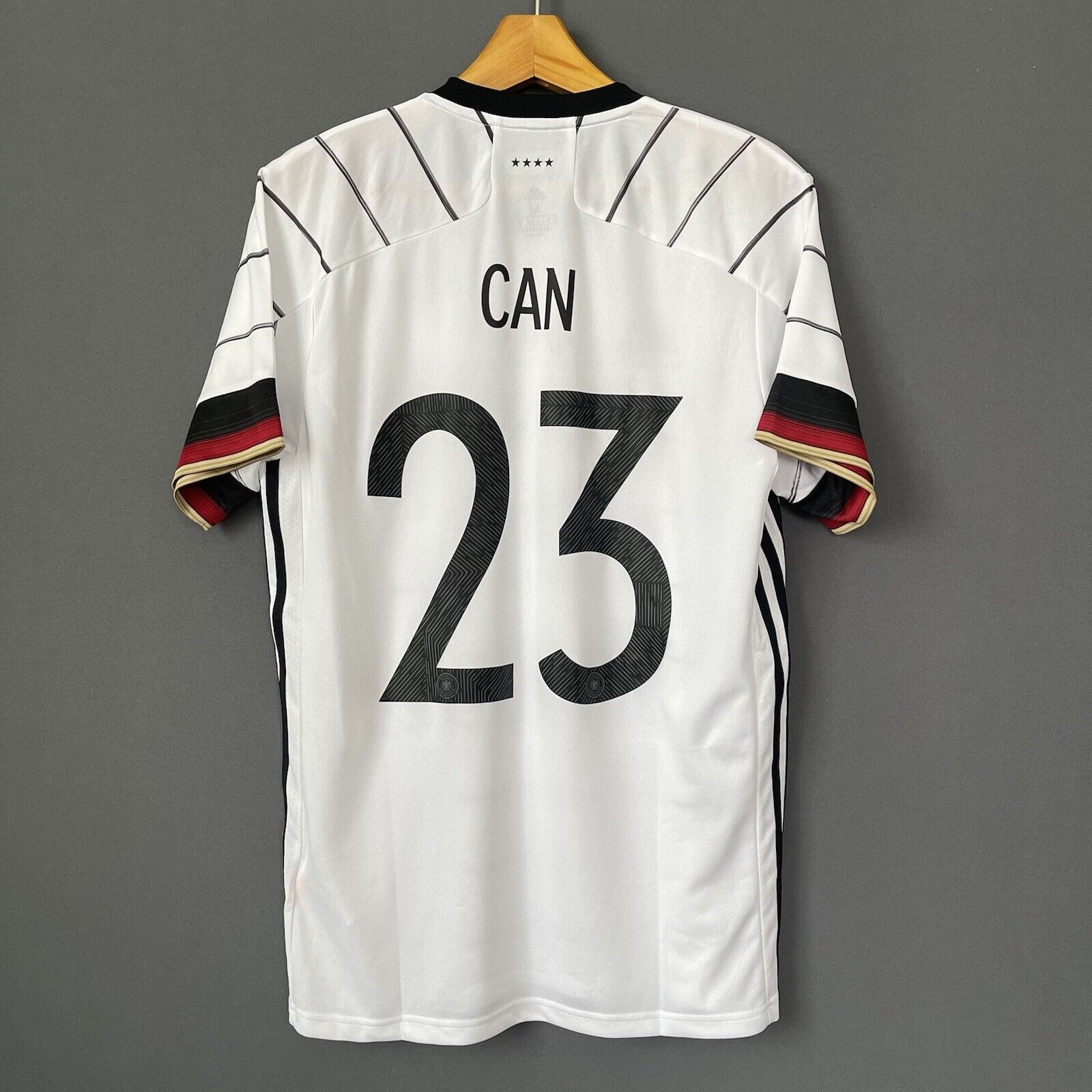 CAN GERMANY JERSEY 2021 HOME SIZE M MENS FOOTBALL SOCCER SHIRT ADIDAS EH6105