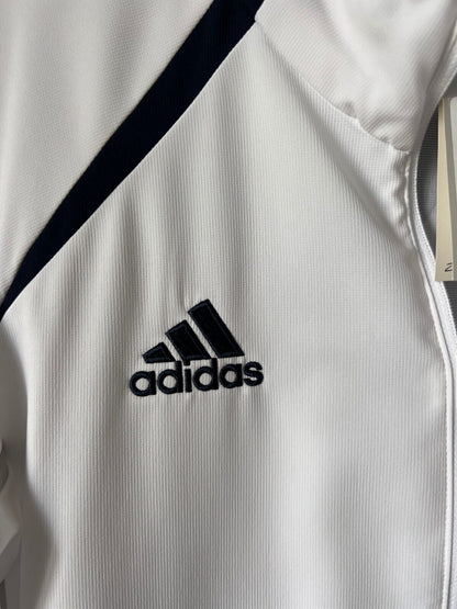 Real Madrid Teamgeist Jacket 2006x2021 White Soccer Adidas HA2537 Mens Size 2XL