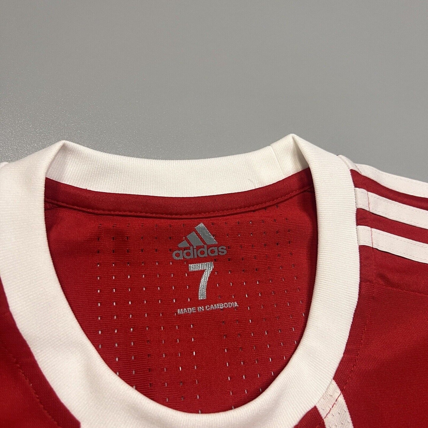Bayern Munich Jersey 2017/18 Home Match Worn Mens Size 7 Football Shirt Adidas
