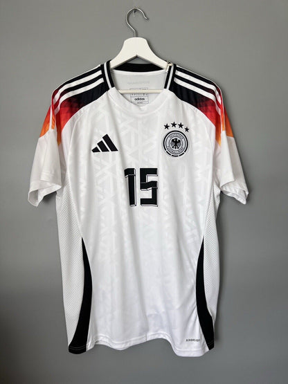 Koch Germany Jersey 2024 Home Soccer Football Shirt Adidas IP8139 Mens Size L