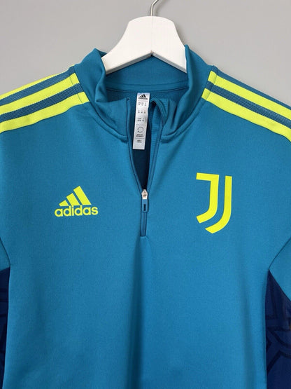Juventus Training Top Condivo 22 Football Soccer Adidas HA2640 Mens Size XS