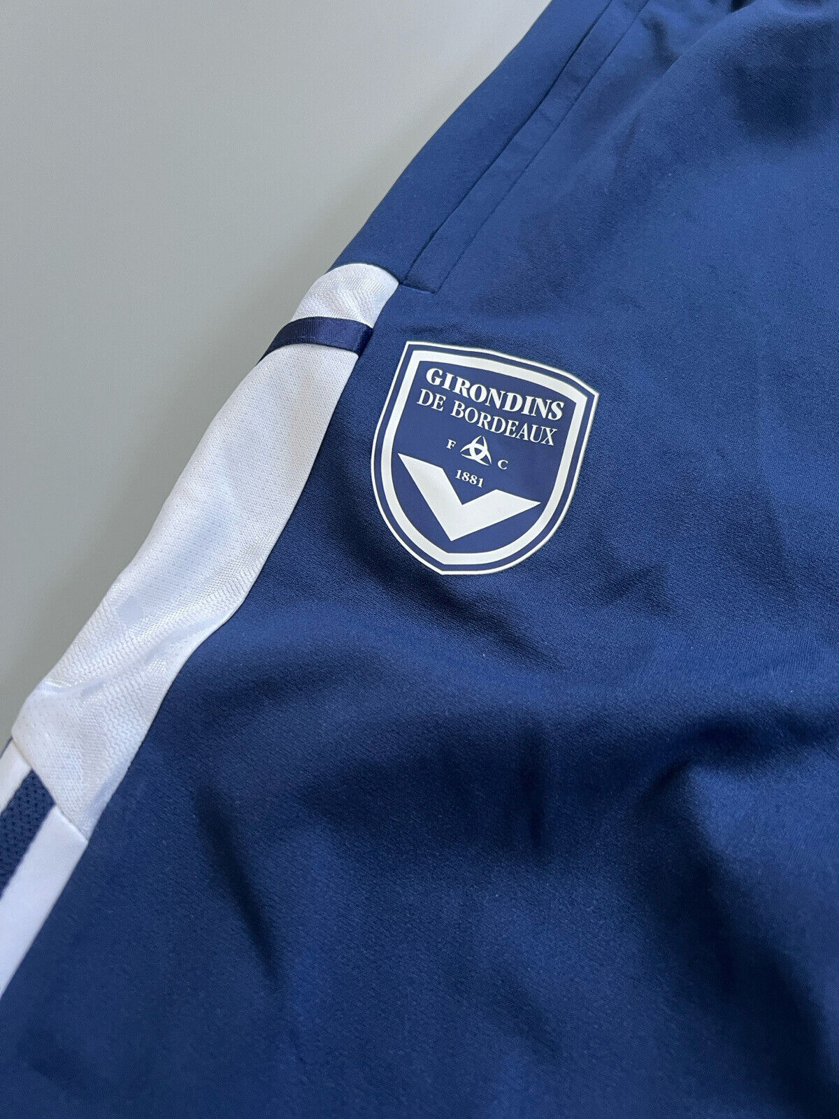 Girondins de Bordeaux Pants Training Size L Mens Soccer Football GA9082 Adidas