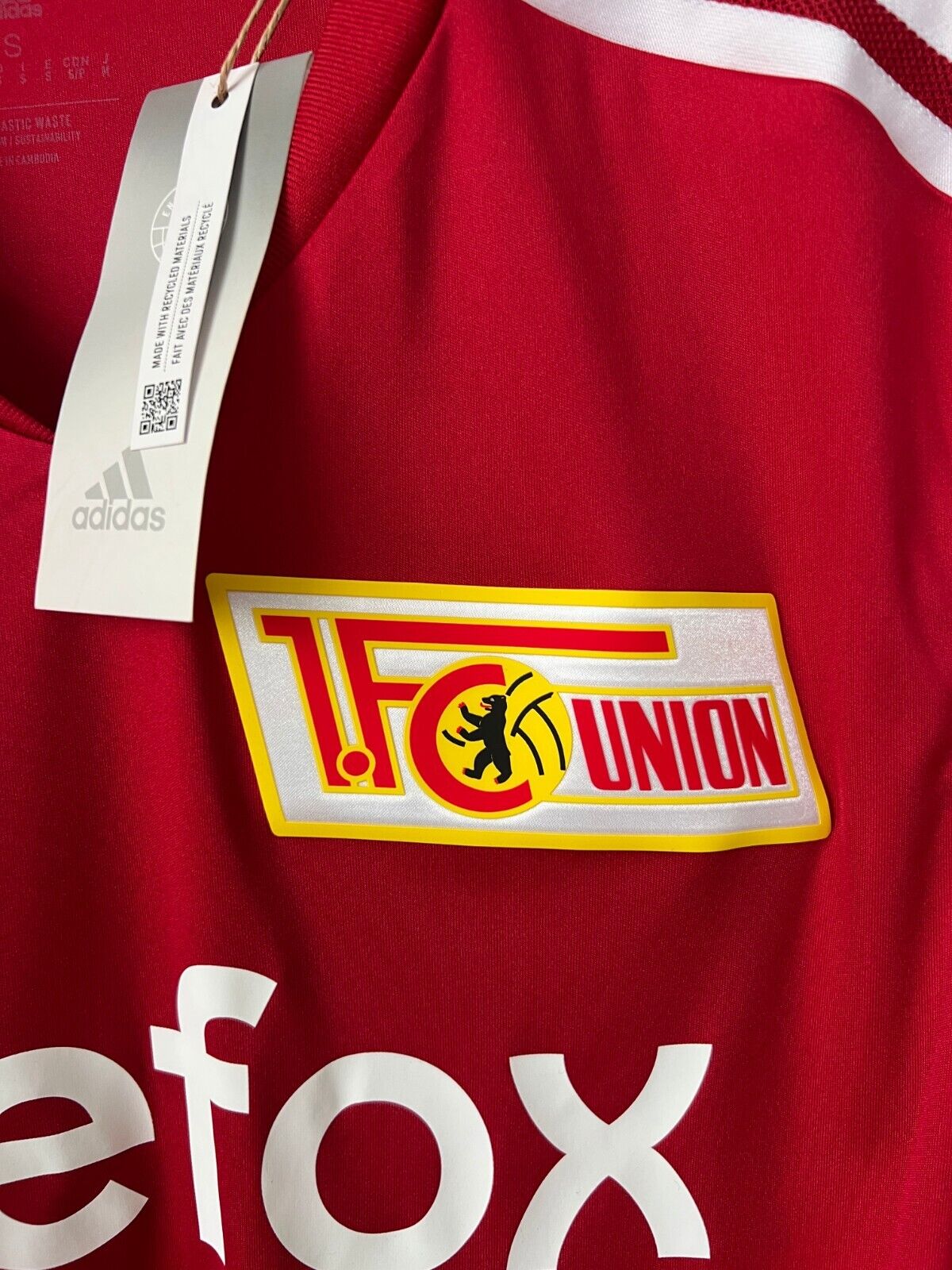Union Berlin Jersey Training Soccer Football Shirt Adidas Mens Size S
