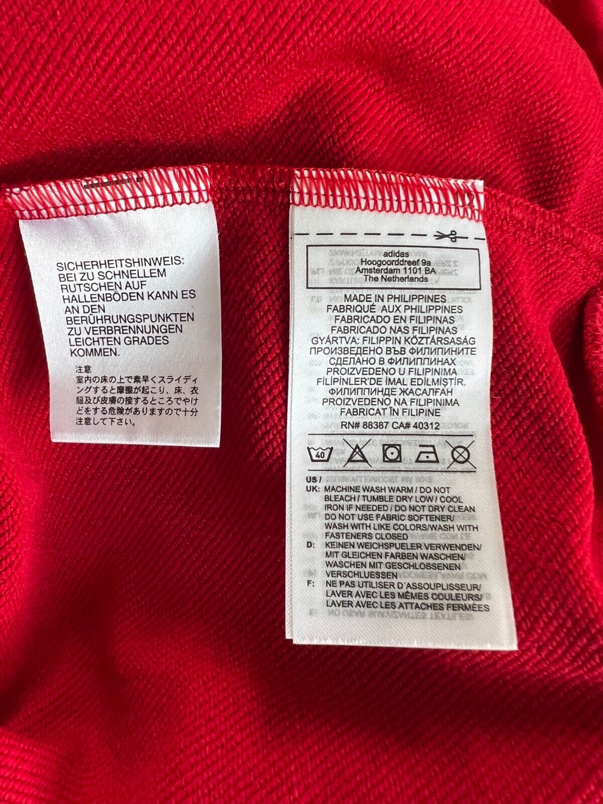 Benfica Jacket Tiro 21 EK2963 Adidas Football Soccer Mens Size S