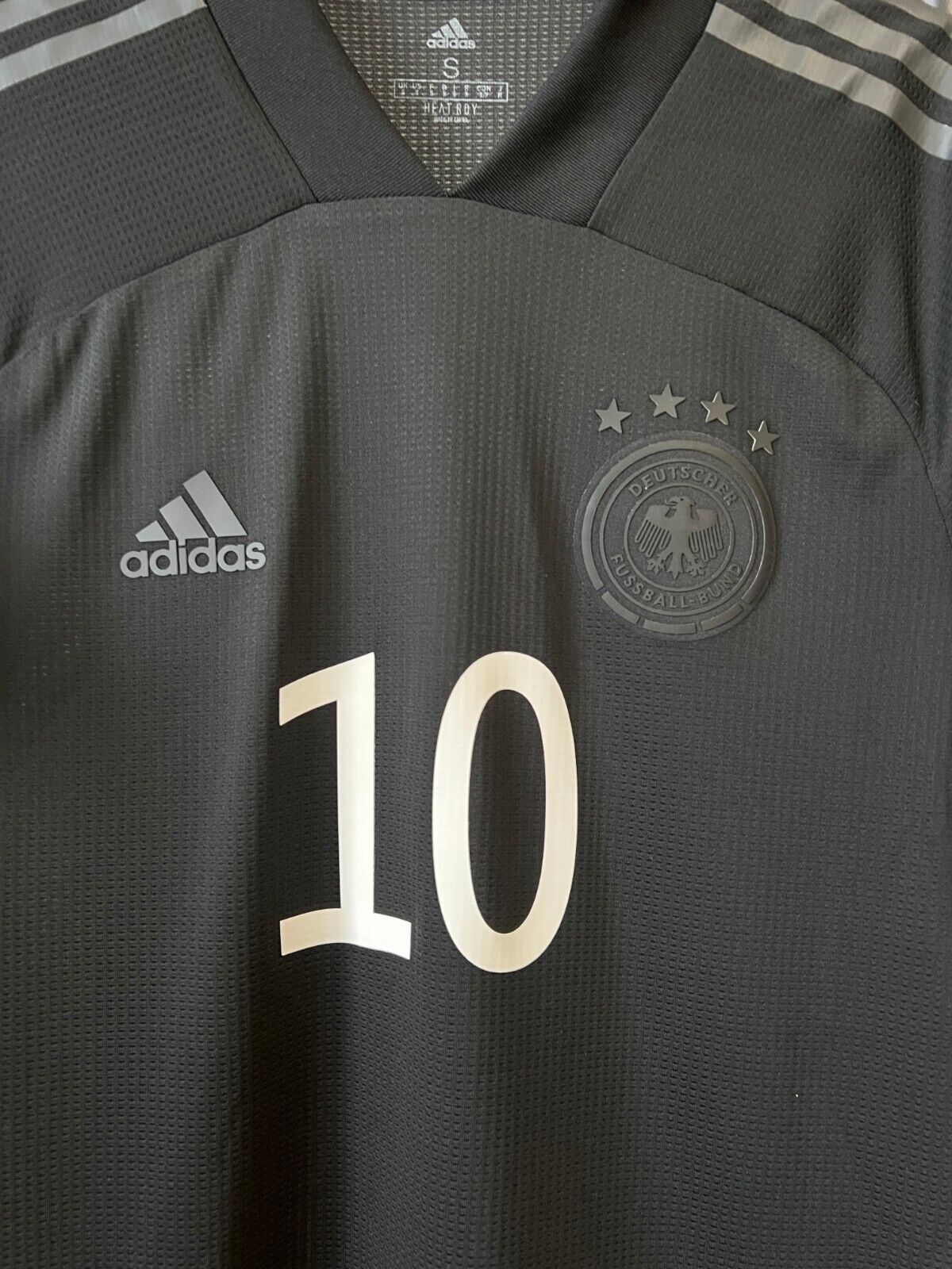Gnabry Germany Jersey 2020 Away Authentic Soccer Shirt EH6116 Adidas Mens Size S