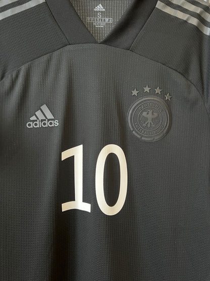 Gnabry Germany Jersey 2020 Away Authentic Soccer Shirt EH6116 Adidas Mens Size S