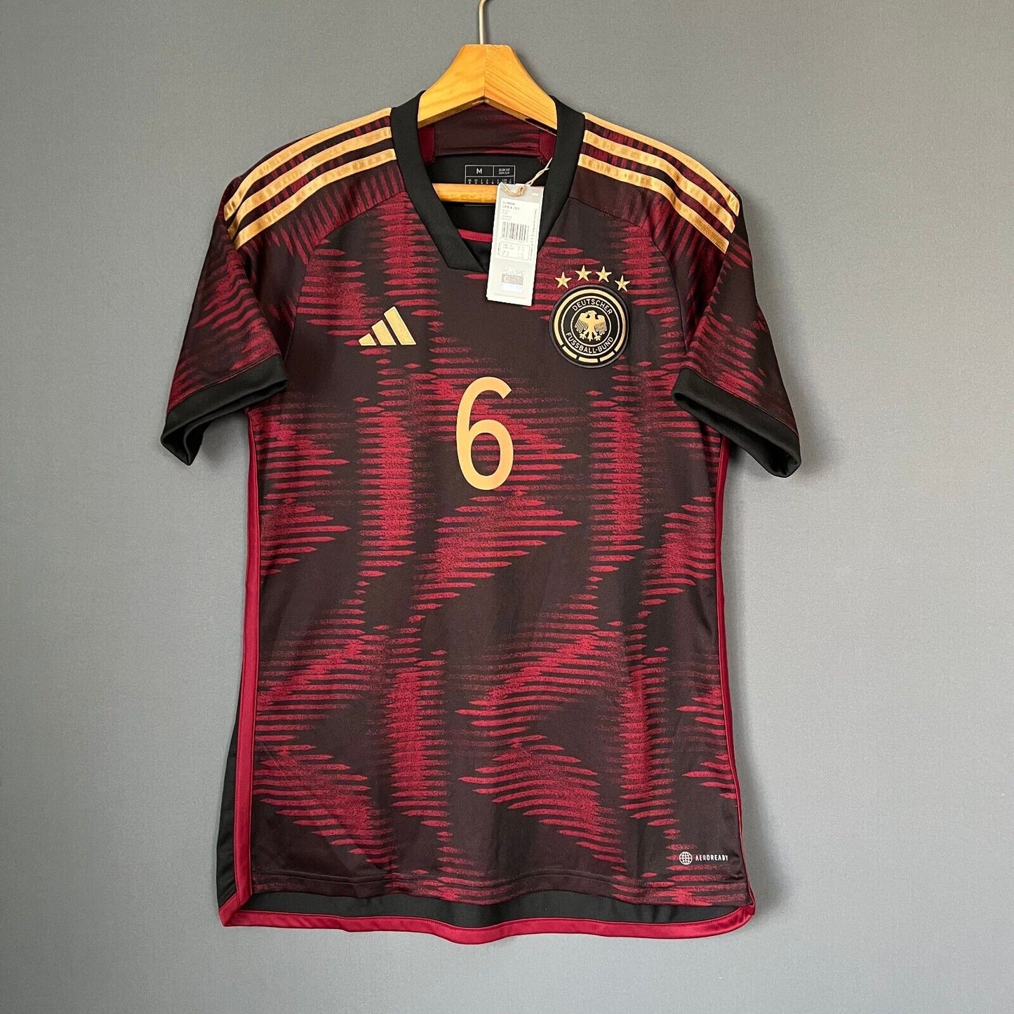 Germany Jersey 2022 2023 Away Size M Mens Football Shirt HJ9604 Adidas