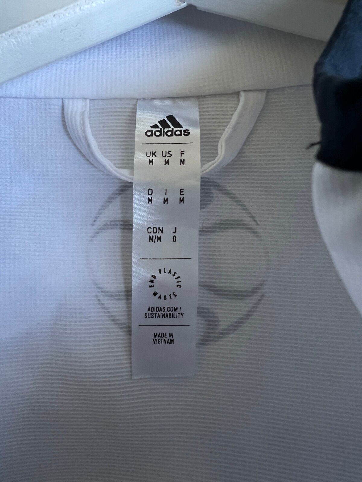 Real Madrid Jacket Teamgeist 2006x2021 White Soccer Adidas HA2537 Mens Size M