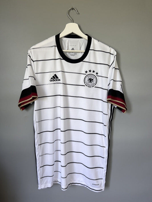 Germany Jersey 2020 Home Soccer Football Shirt Adidas EH6105 Mens Size L