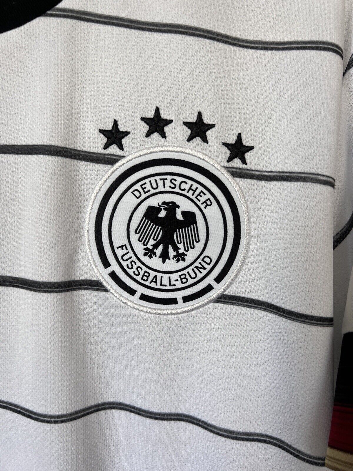 Germany Jersey 2020 Home Soccer Football Shirt Adidas EH6105 Mens Size L