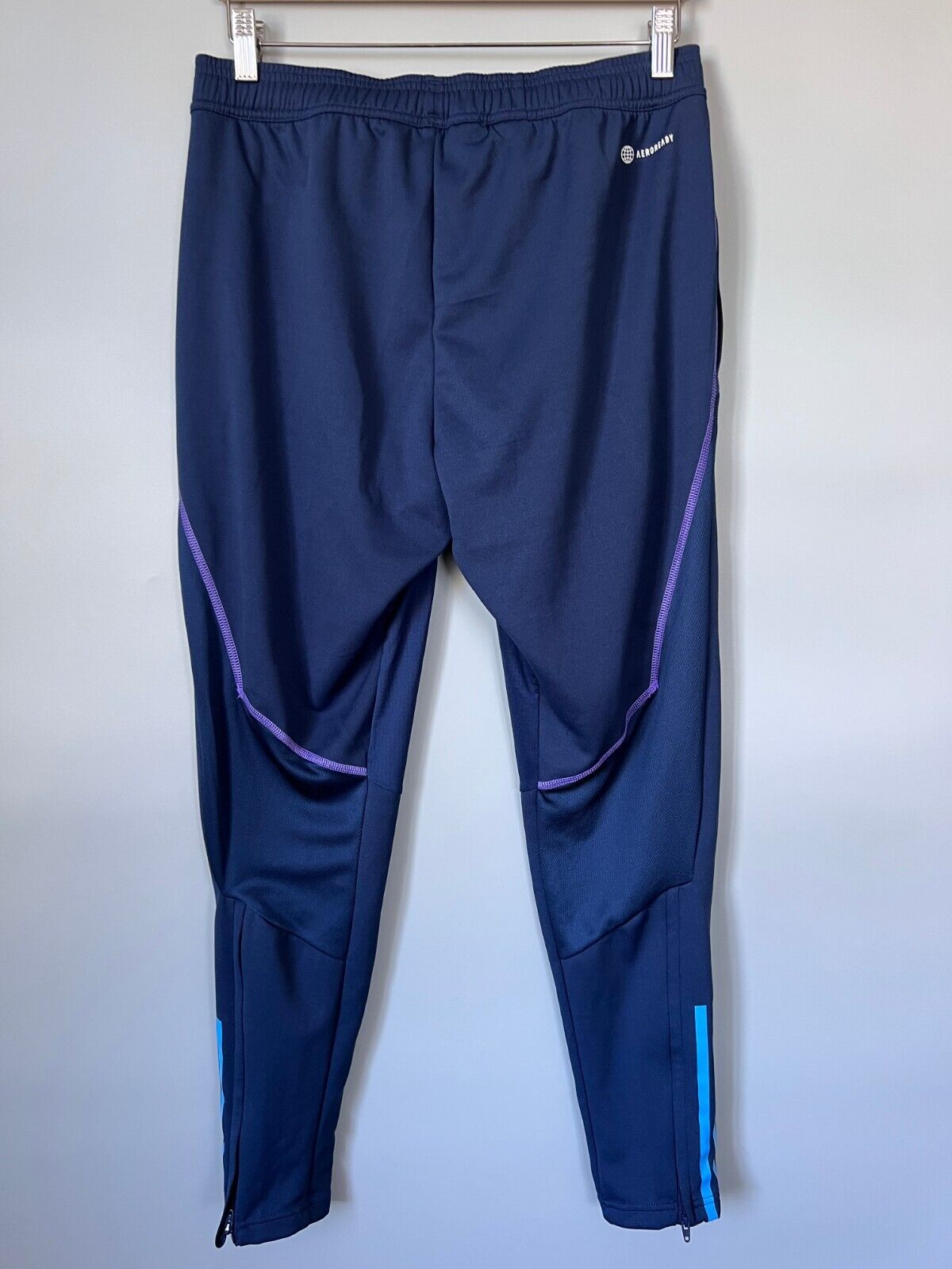 Argentina Tiro 23 Training Pants Blue Football Soccer Adidas HF3914 Mens Size M
