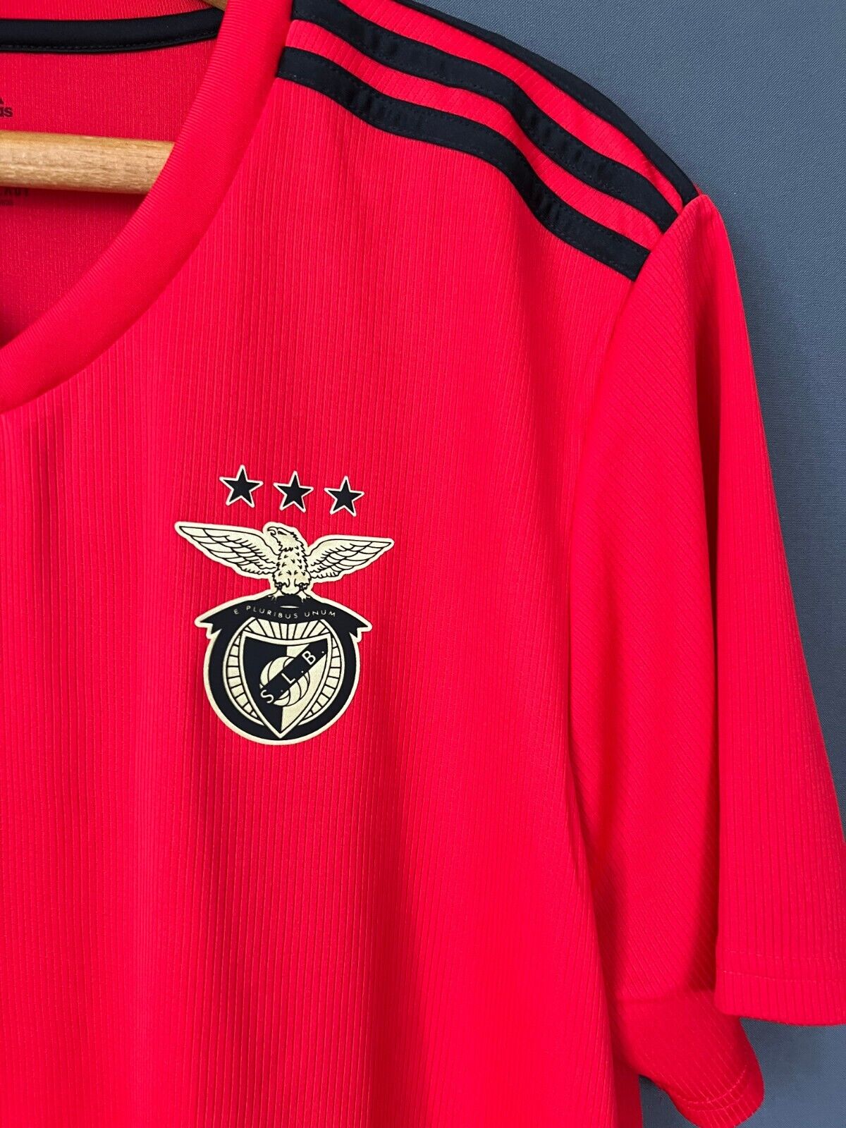 Benfica Jersey 2020/21 Home Size XL Mens Soccer Football Shirt GJ9537 Adidas