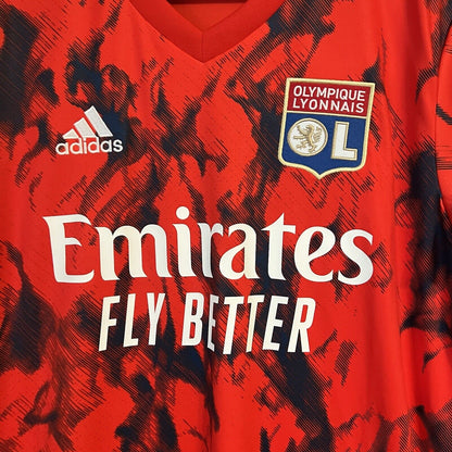 Olympique Lyon Jersey 22/23 Away Small Mens Soccer Shirt HC0967 Adidas